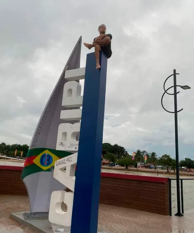 DESRESPEITO AO PATRIMÔNIO: VANDALISMO NO TRAPICHE DA PRAIA DO CARIPI PROVOCA INDIGNAÇÃO