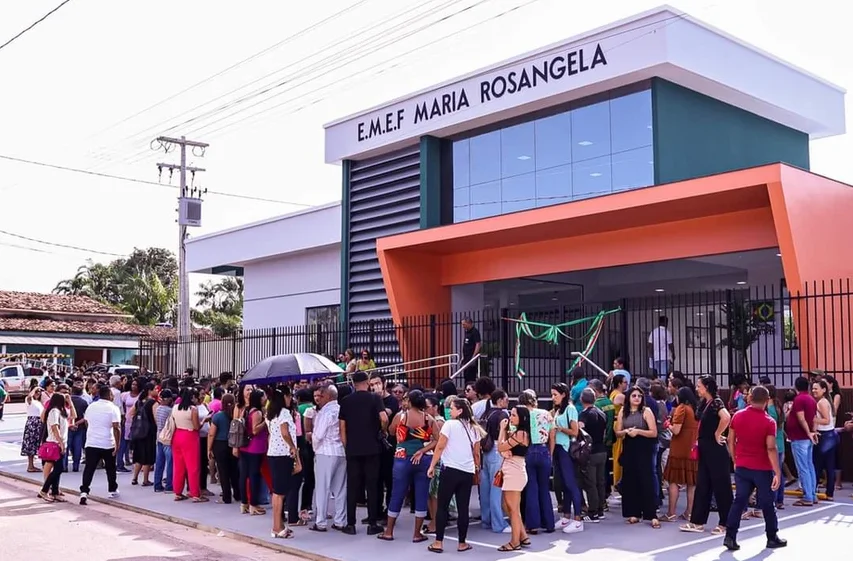 RENOVAÇÃO EDUCACIONAL: PREFEITO INAUGURA ESCOLA MARIA ROSÂNGELA EM BARCARENA