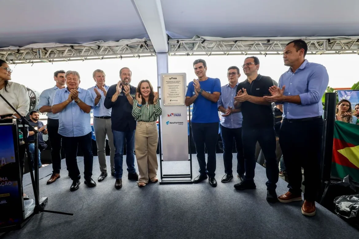 GOVERNO DO PARÁ ENTREGA PRIMEIRO TERMINAL DE GÁS NATURAL DA AMAZÔNIA