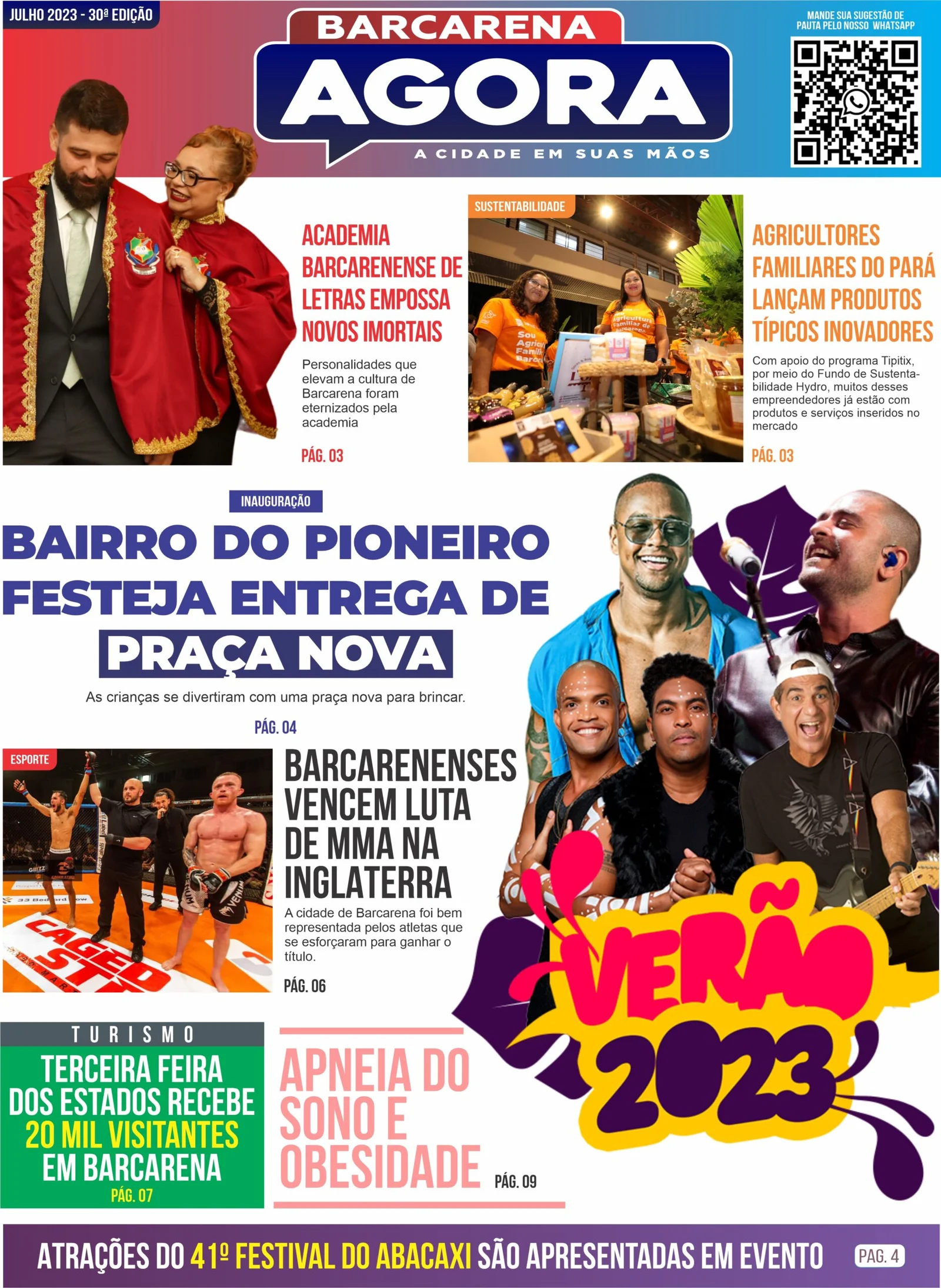 Capa — 30ª edição