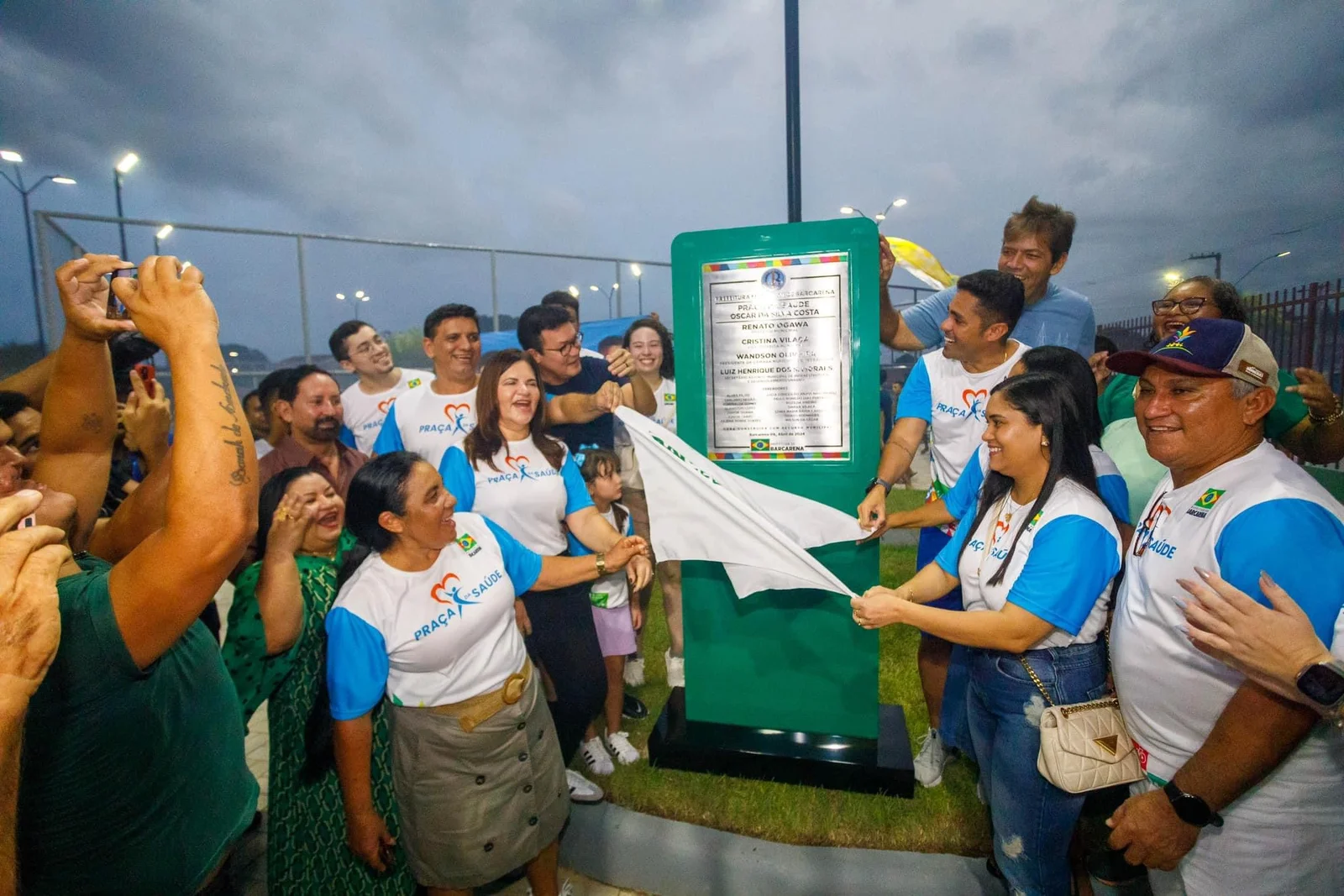 BARCARENA CELEBRA A INAUGURAÇÃO DA PRAÇA DA SAÚDE: UM NOVO ESPAÇO PARA O BEM-ESTAR DA POPULAÇÃO