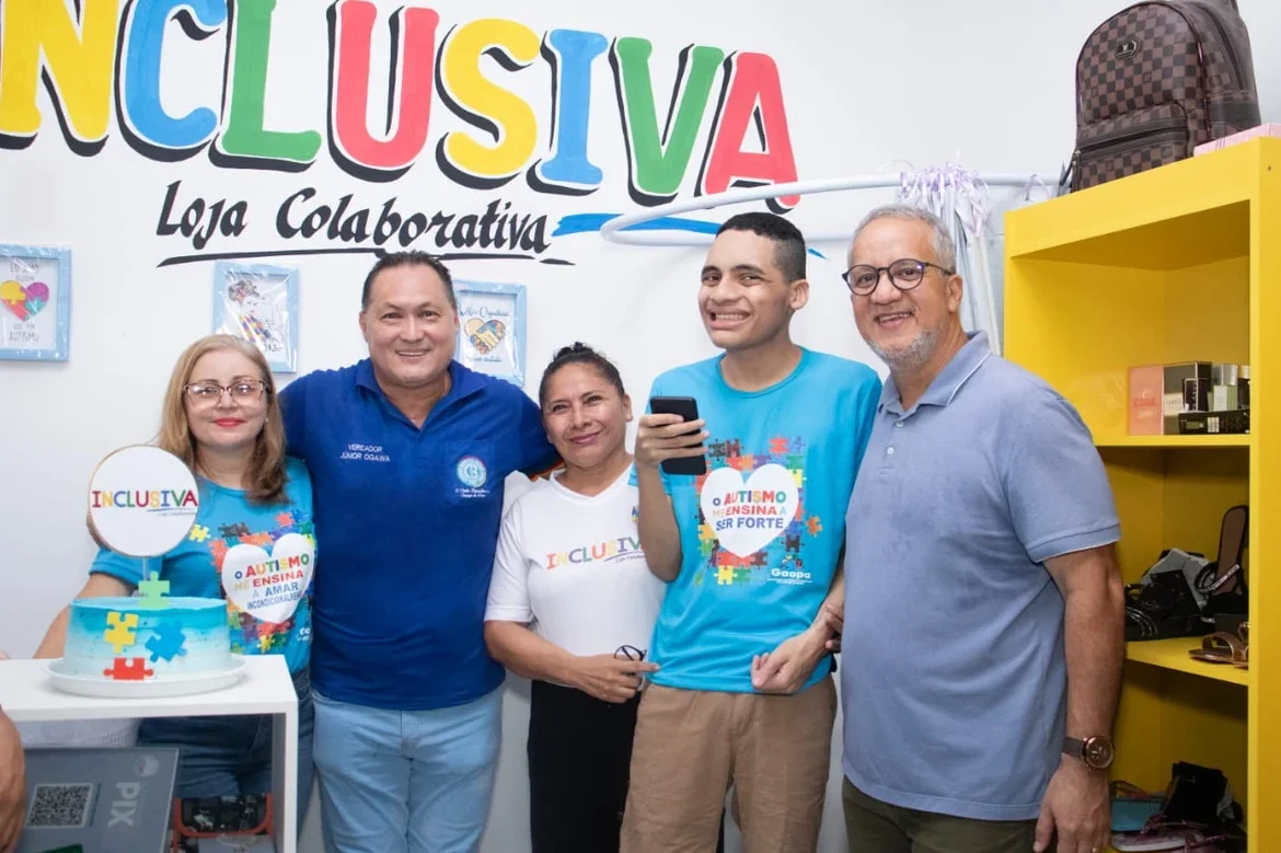 LOJA COLABORATIVA INCLUSIVA SOBRE AUTISMO É INAUGURADA NO COMPLEXO COMERCIAL