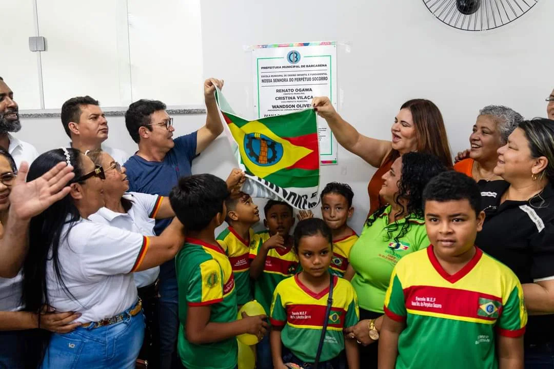 NOVA ESCOLA É INAUGURADA NA ZONA RURAL DE BARCARENA