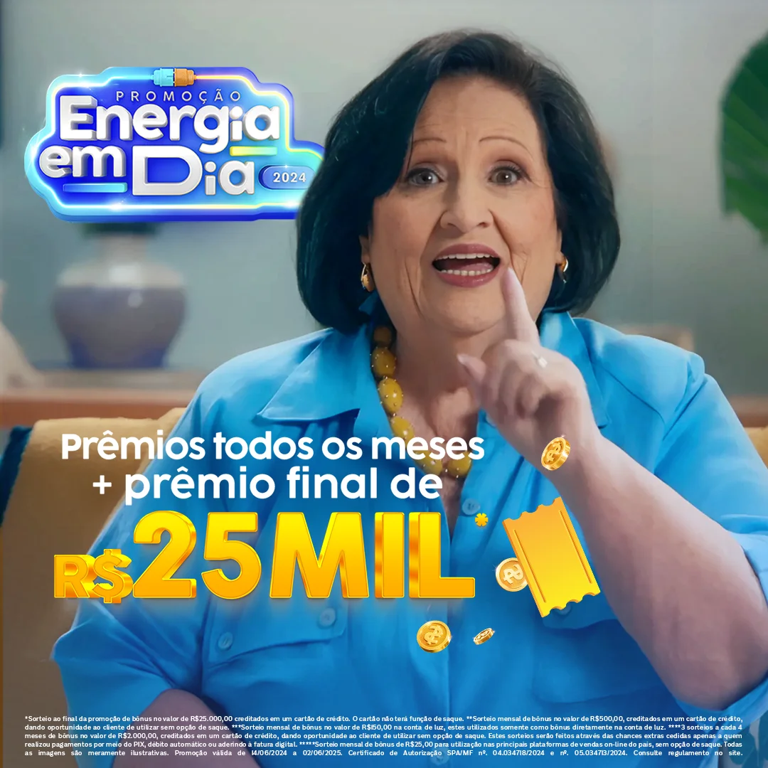 CLIENTES EQUATORIAL CONCORREM A PRÊMIOS AO PAGAREM CONTAS EM DIA