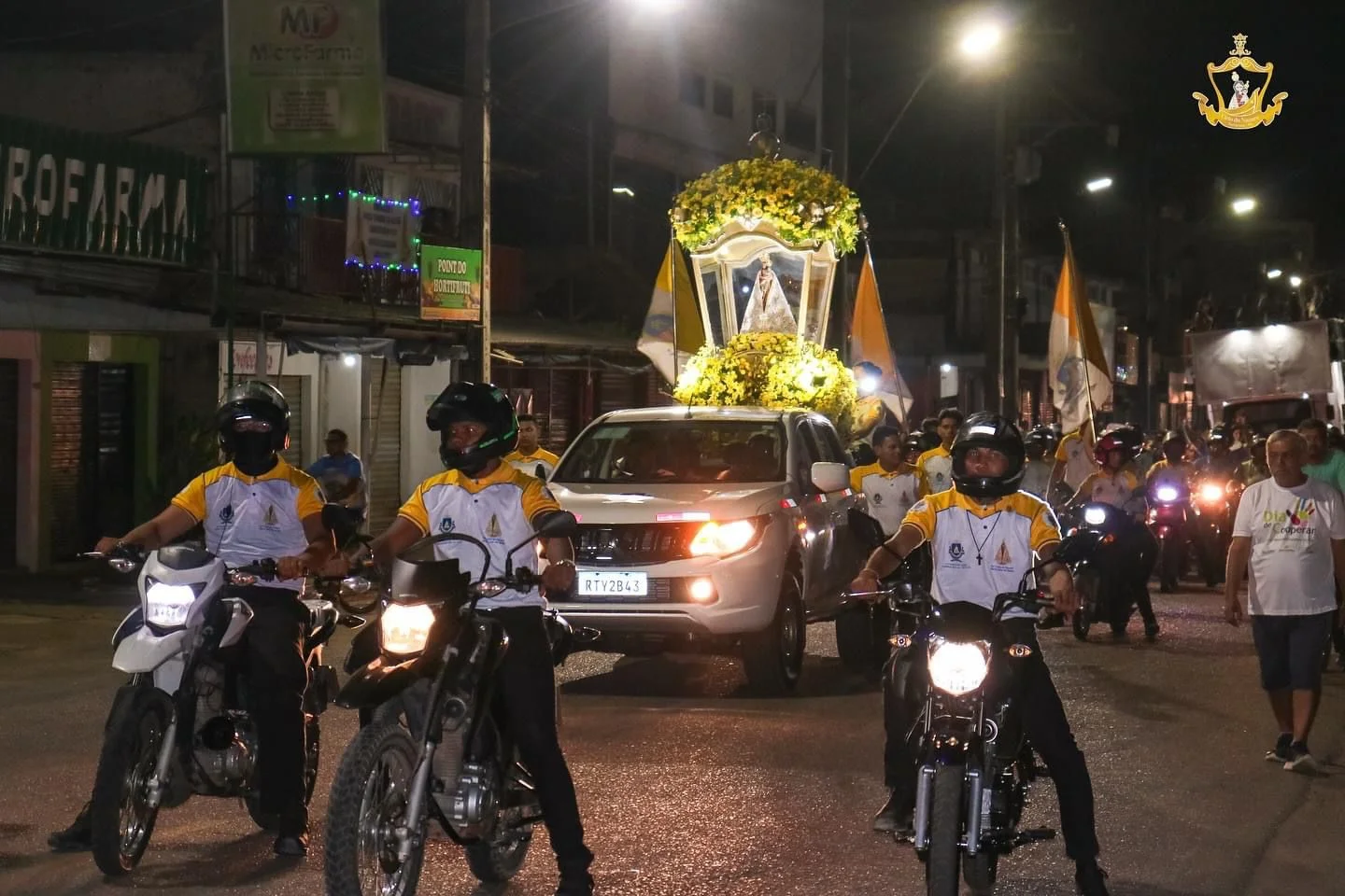 BARCARENA SE ENCHE DE FÉ COM A MOTOCARREATA EM HOMENAGEM A NOSSA SENHORA DE NAZARÉ