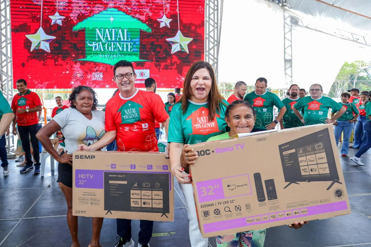 PREFEITURA DE BARCARENA REALIZA O NATAL DA GENTE E A PROGRAMAÇÃO SEGUE ATÉ DOMINGO NO ECOPARQUE