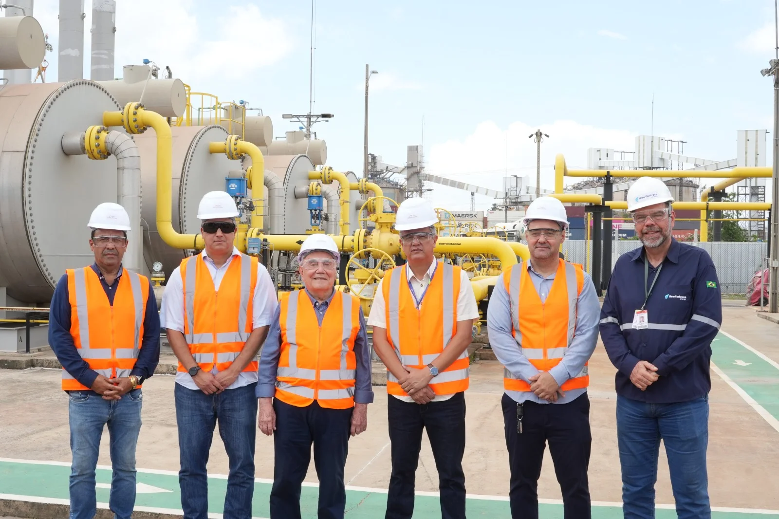 GÁS NATURAL: COMITIVA DA ARCON VISITA PARQUE ENERGÉTICO DE BARCARENA