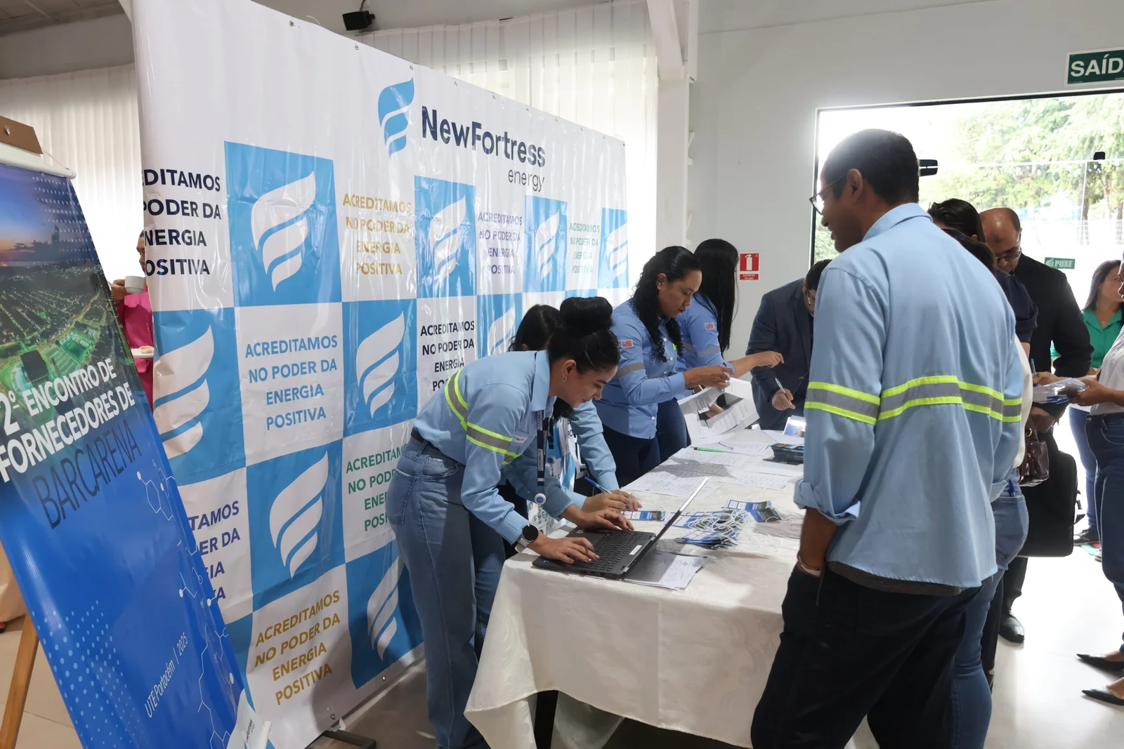 NEW FORTRESS ENERGY, CONSAG E OM POWER REALIZAM SEGUNDO ENCONTRO DE FORNECEDORES EM BARCARENA