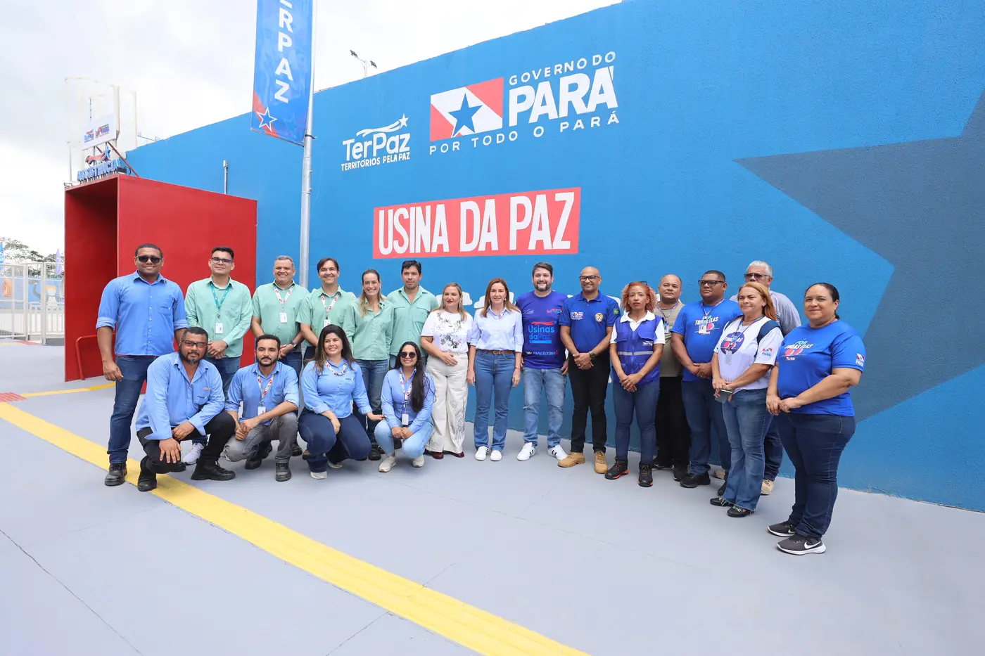 GOVERNO DO PARÁ ENTREGA 12ª USINA DA PAZ EM ABAETETUBA