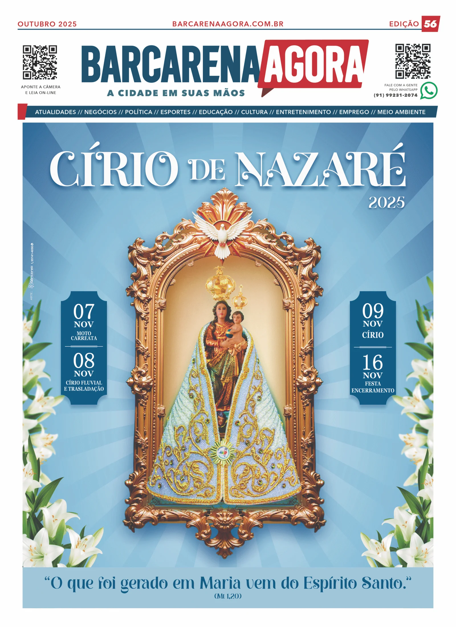 Capa — 56ª edição