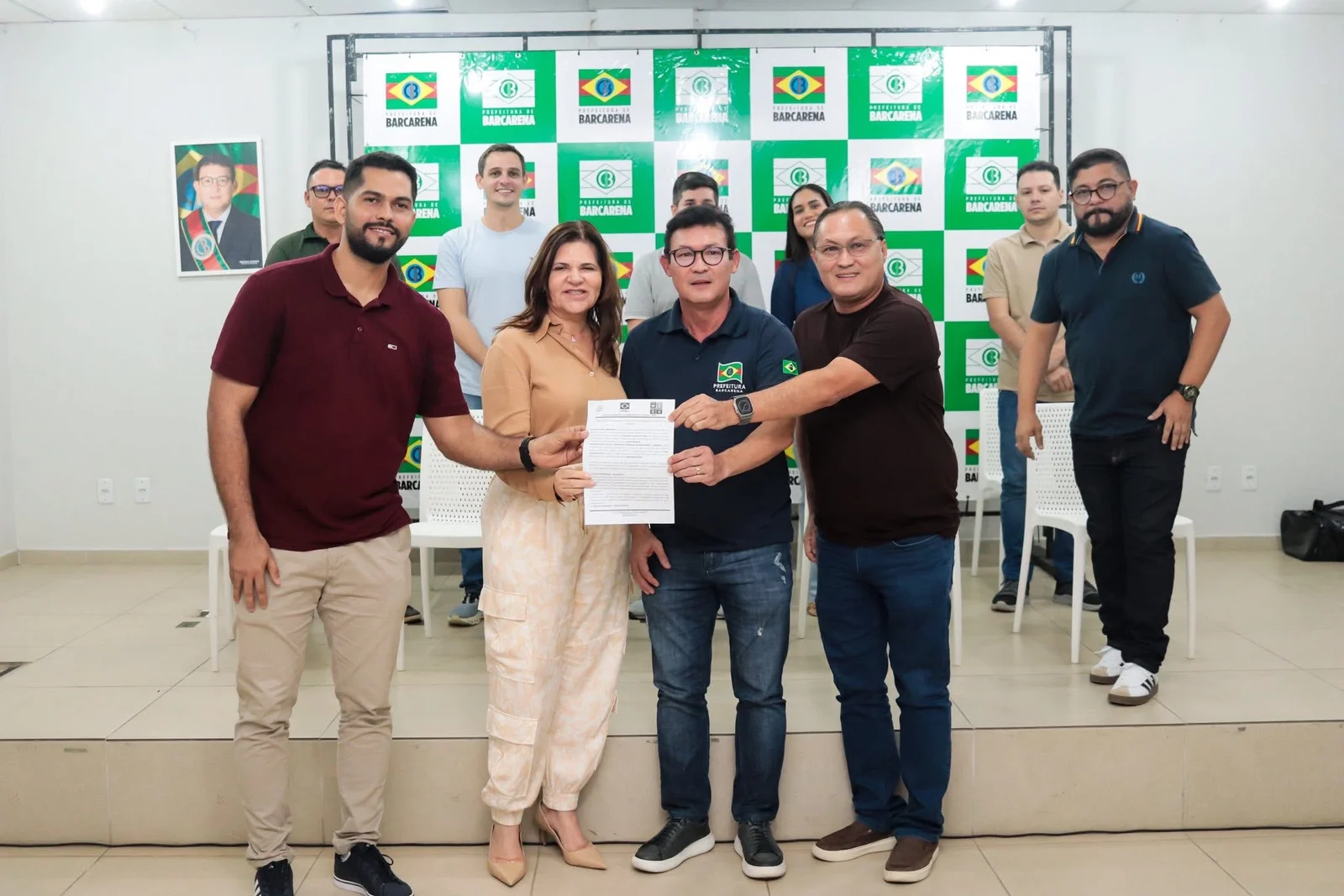PREFEITURA E AMPEBAR RENOVAM PARCERIA QUE VAI AQUECER O COMÉRCIO DE BARCARENA