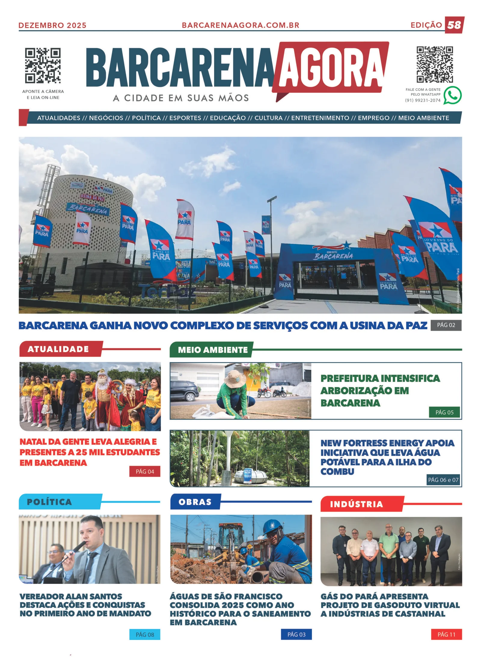 Capa — 58ª edição