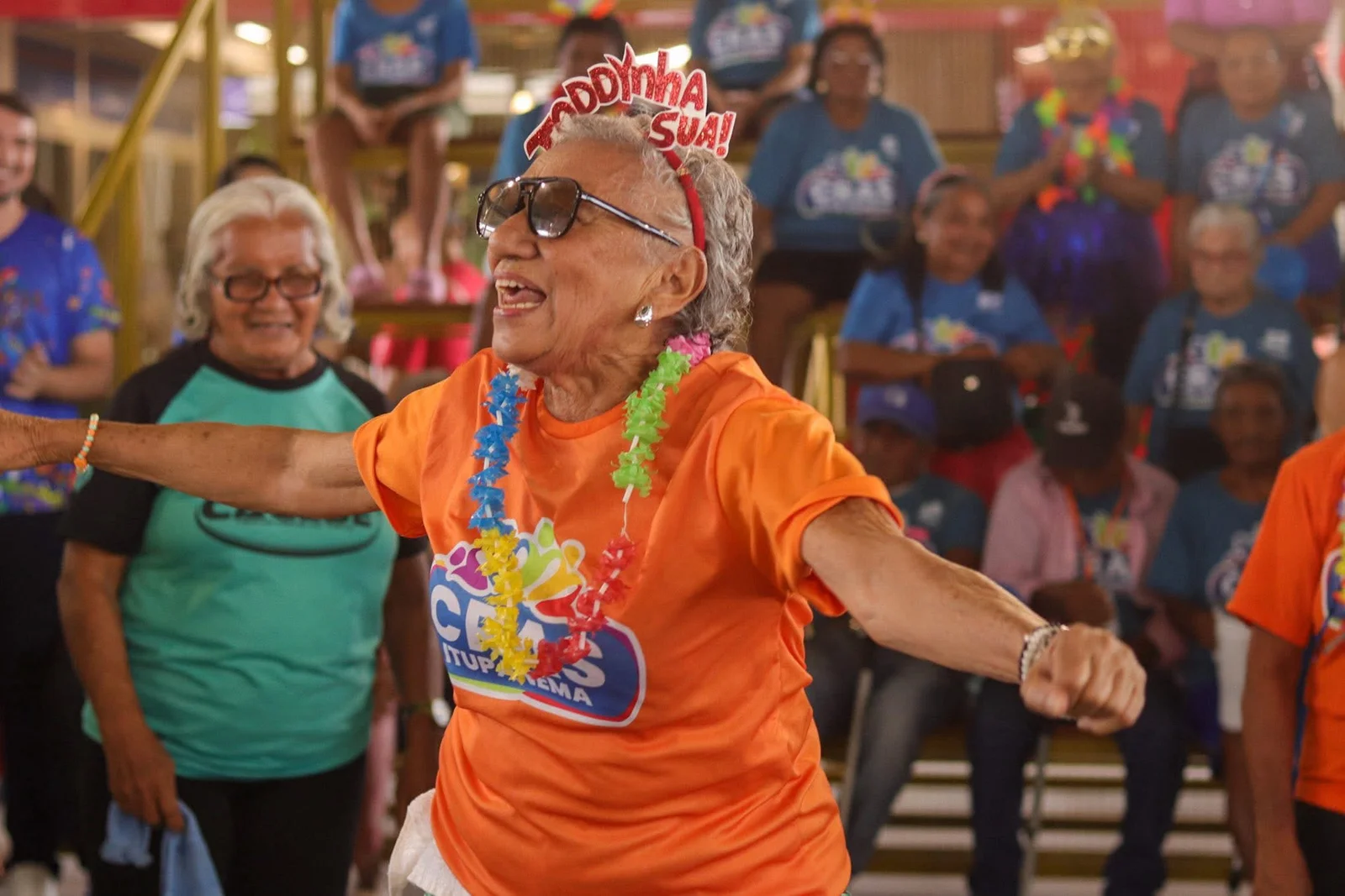 USINA DA PAZ PROMOVE CARNAVAL INCLUSIVO E REÚNE IDOSOS E CRIANÇAS EM BARCARENA