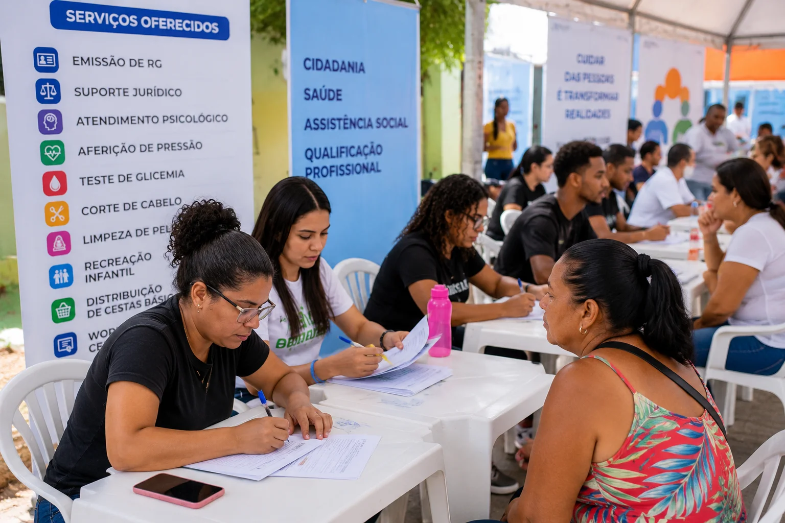 COMUNIDADE RENASCER COM CRISTO RECEBERÁ AÇÃO SOCIAL COM SERVIÇOS GRATUITOS NESTE SÁBADO
