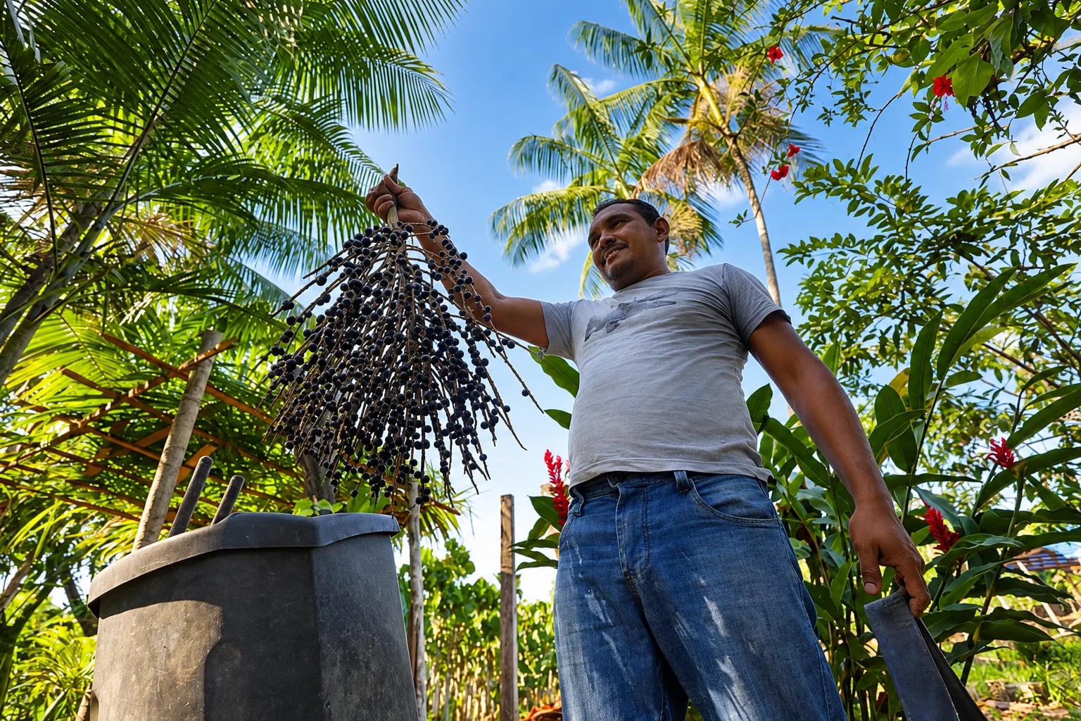 BARCARENA ENTRA NA ROTA DE NOVOS INVESTIMENTOS NA INDUSTRIALIZAÇÃO DO AÇAÍ