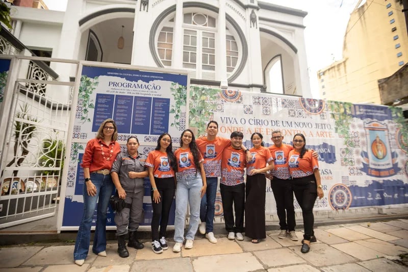 ARTISTA DE BARCARENA TEM OBRA EM ALUMÍNIO EXPOSTA DURANTE PROGRAMAÇÃO DO CÍRIO EM BELÉM