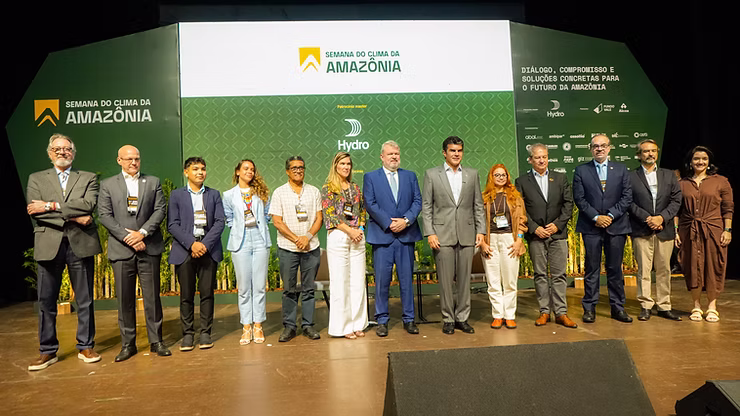 HYDRO DEFENDE AÇÃO CLIMÁTICA E DESENVOLVIMENTO LOCAL NA PRIMEIRA SEMANA DO CLIMA DA AMAZÔNIA