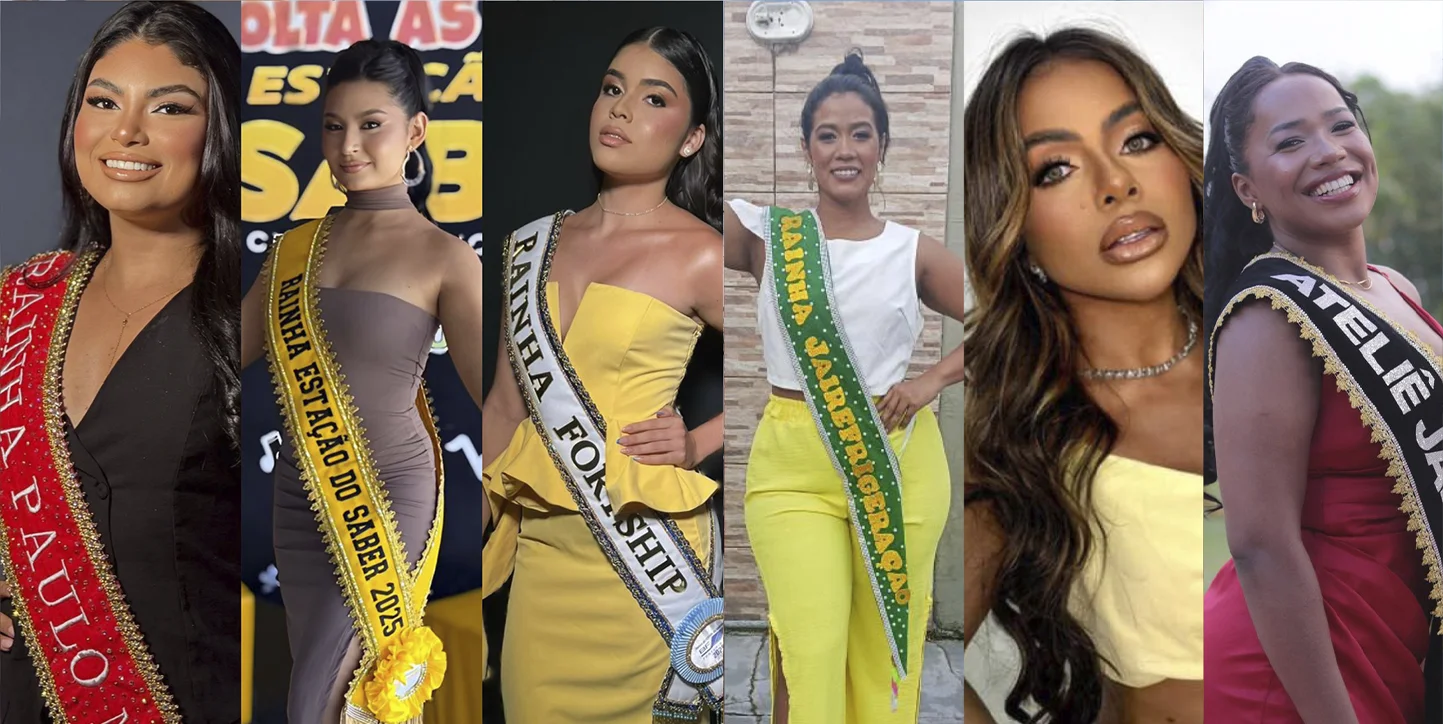 SEIS CANDIDATAS DISPUTAM O TÍTULO DE RAINHA DO FESTIVAL DO ABACAXI 2025