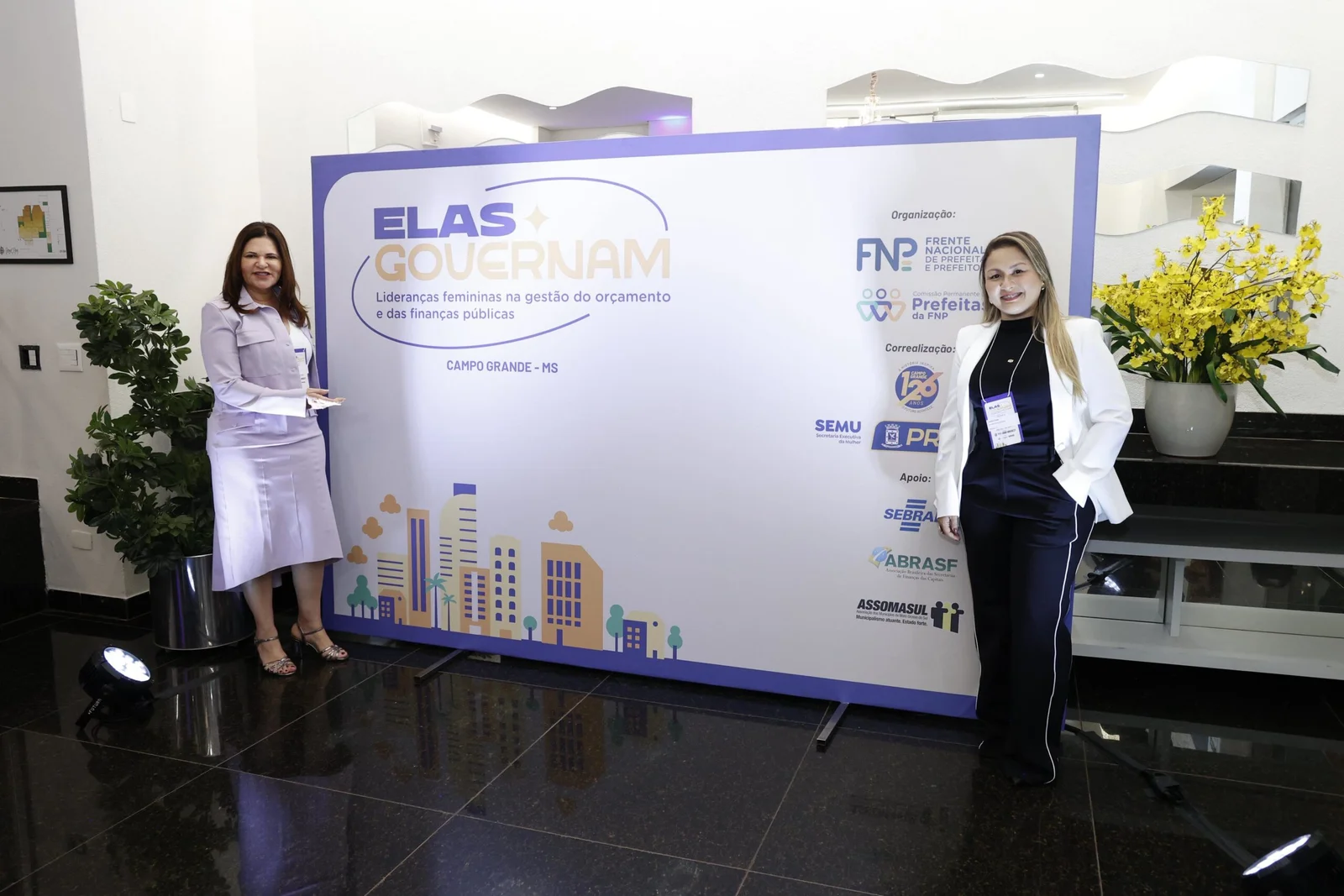 CRISTINA VILAÇA PARTICIPOU DO ‘ELAS GOVERNAM’, EM CAMPO GRANDE