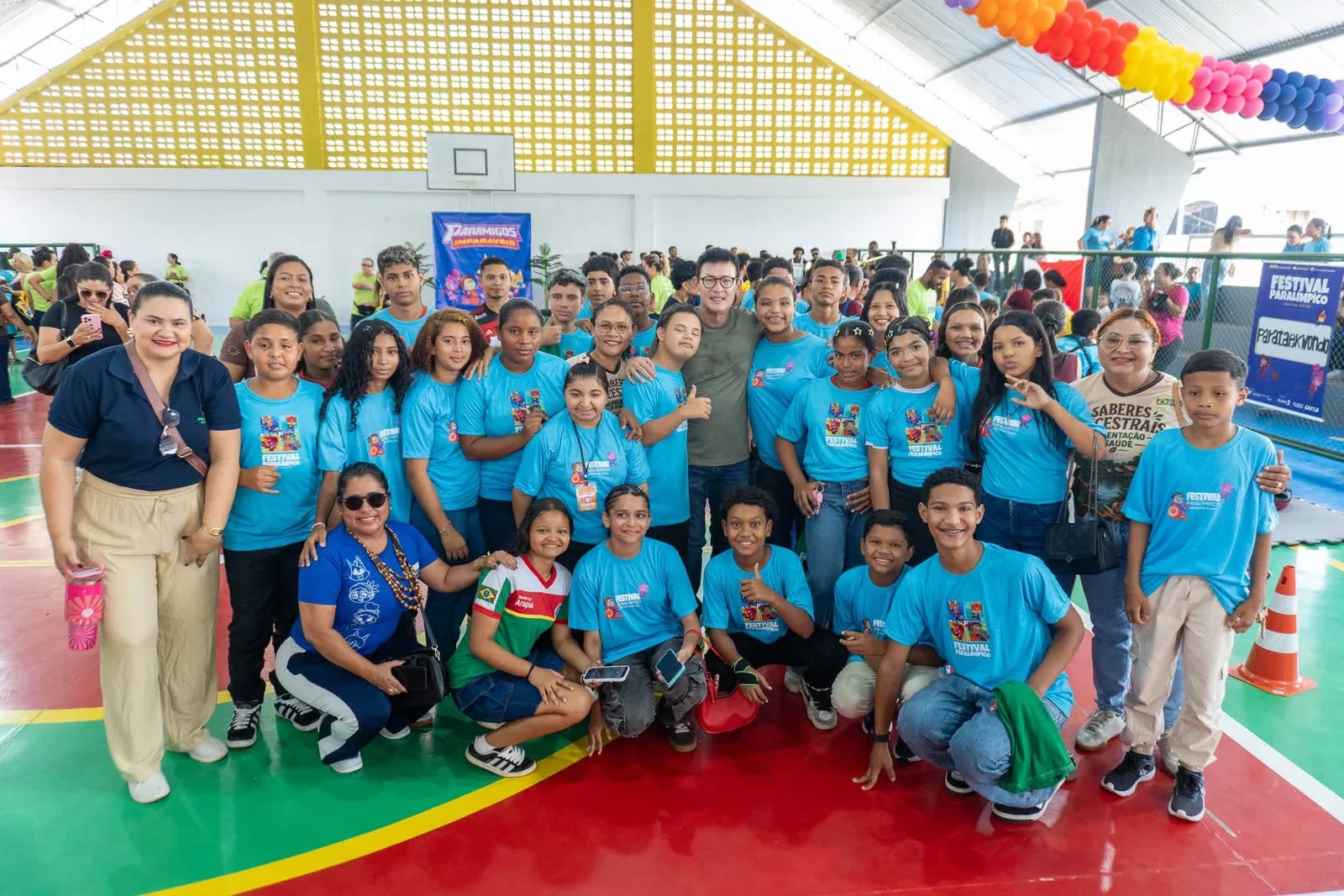FESTIVAL PARALÍMPICO REFORÇA INCLUSÃO E REÚNE CRIANÇAS E JOVENS EM BARCARENA