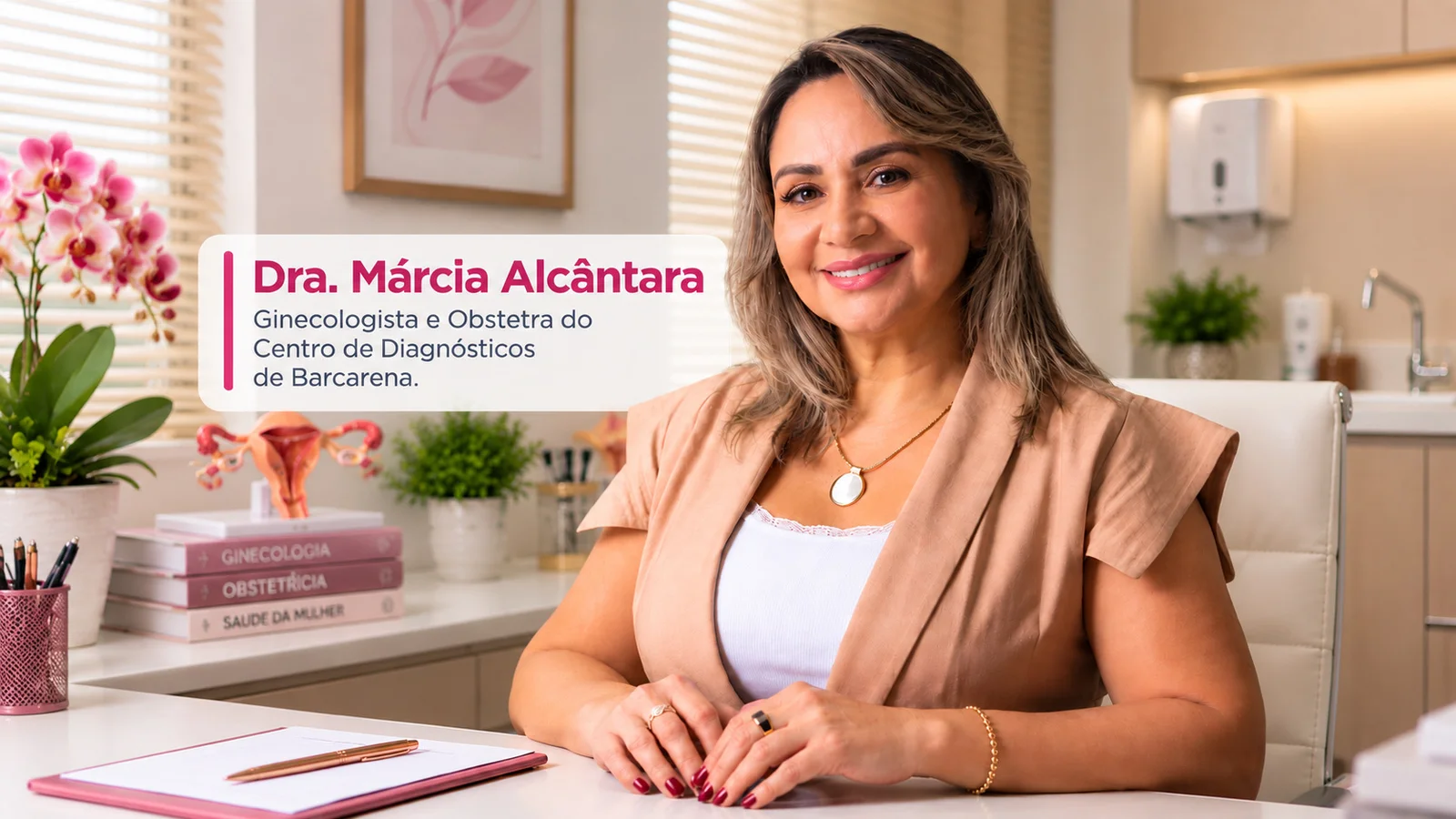 DRA. MÁRCIA ALCÂNTARA REFORÇA IMPORTÂNCIA DA PREVENÇÃO E DO CUIDADO COM A SAÚDE FEMININA