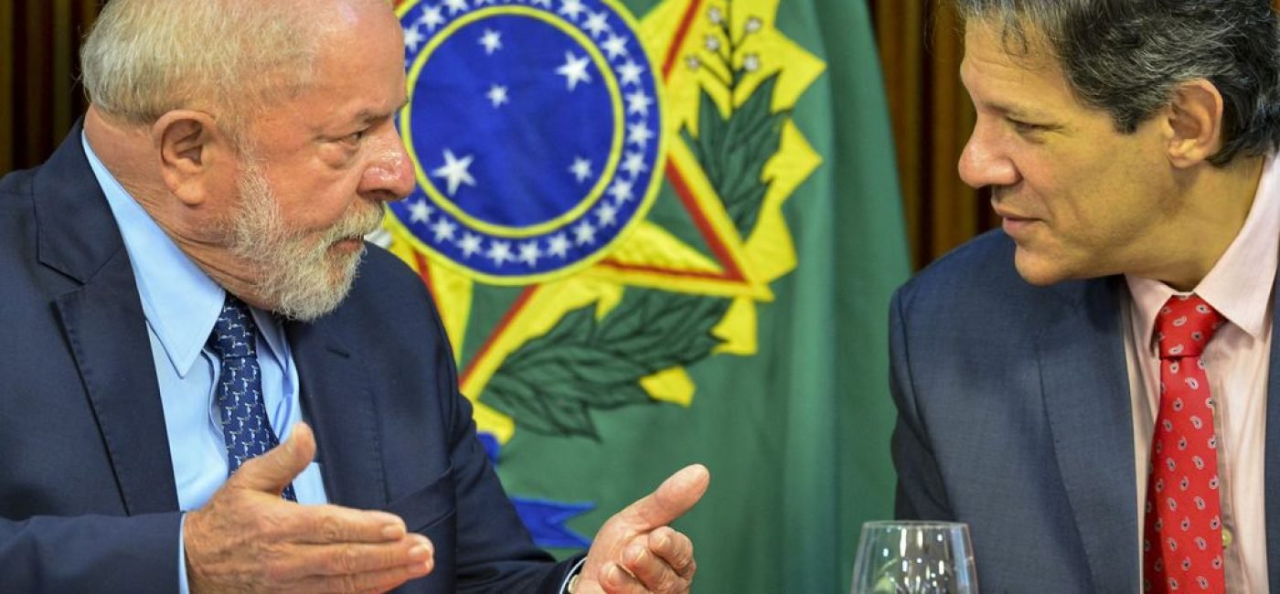 Brasília (DF), 10/03/2023 - O presidente Luiz Inácio Lula da Silva e o ministro da Fazenda, Fernando Haddad, durante reunião ministerial, no Palácio do Planalto.