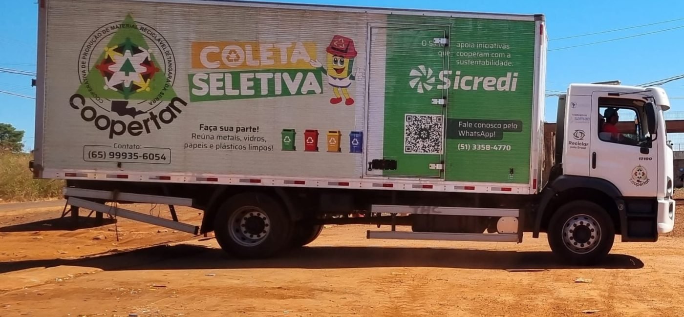 Caminhão Coopertan adquirido com apoio do Sicredi_Crédito Divulgação Coopertan
