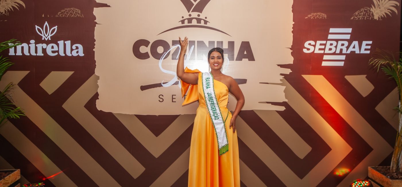 Isabel da Conceição Medeiros Serrão — Jairefrigeração Quinta na ordem: potência artística e tradição. Miss Negra 2024 e 4ª princesa do Festival no ano passado. Coreografia de Andrio Brandão.
