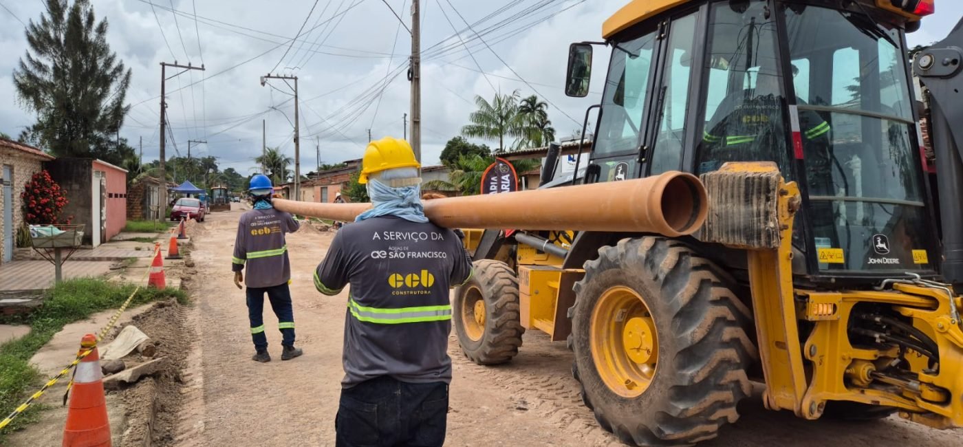 Obras "Trata Bem Barcarena" Avançam