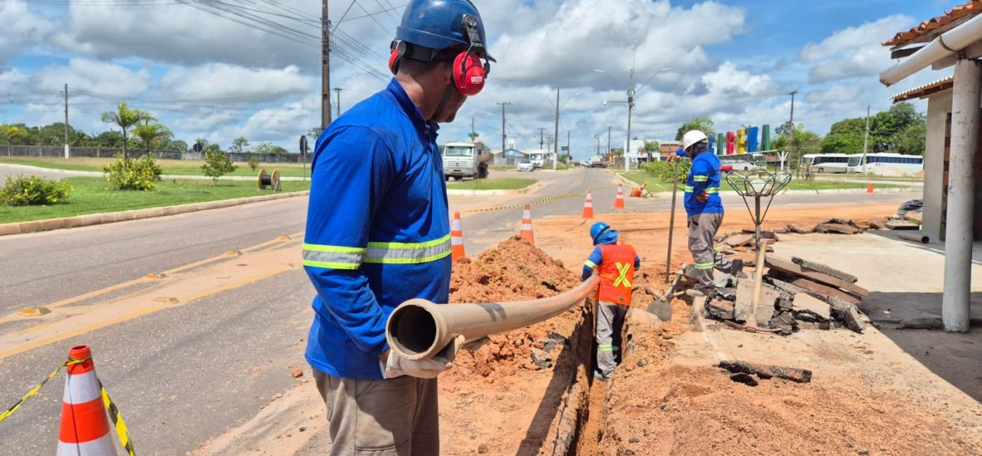 Obras de Ampliação da Rede de Abastecimento