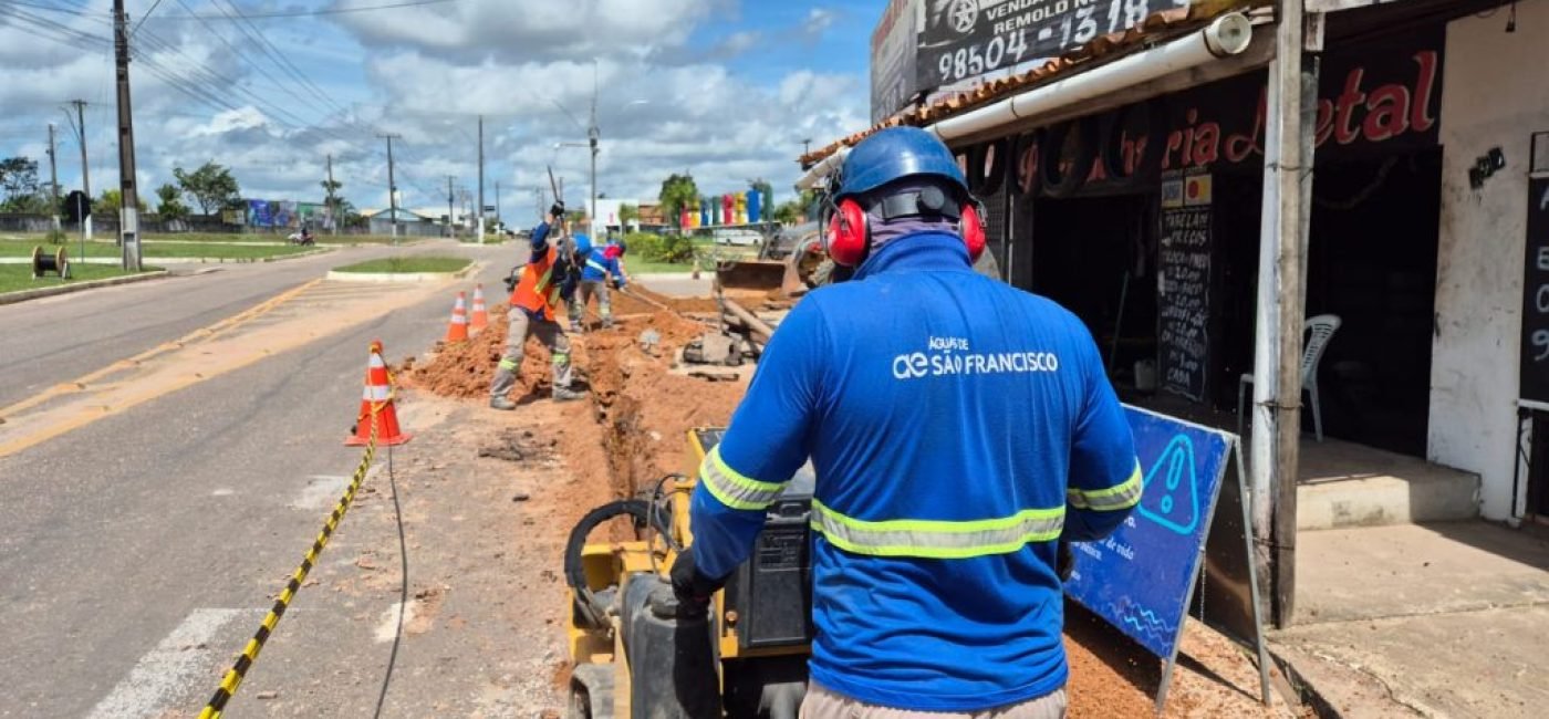 Obras de Ampliação da Rede de Abastecimento