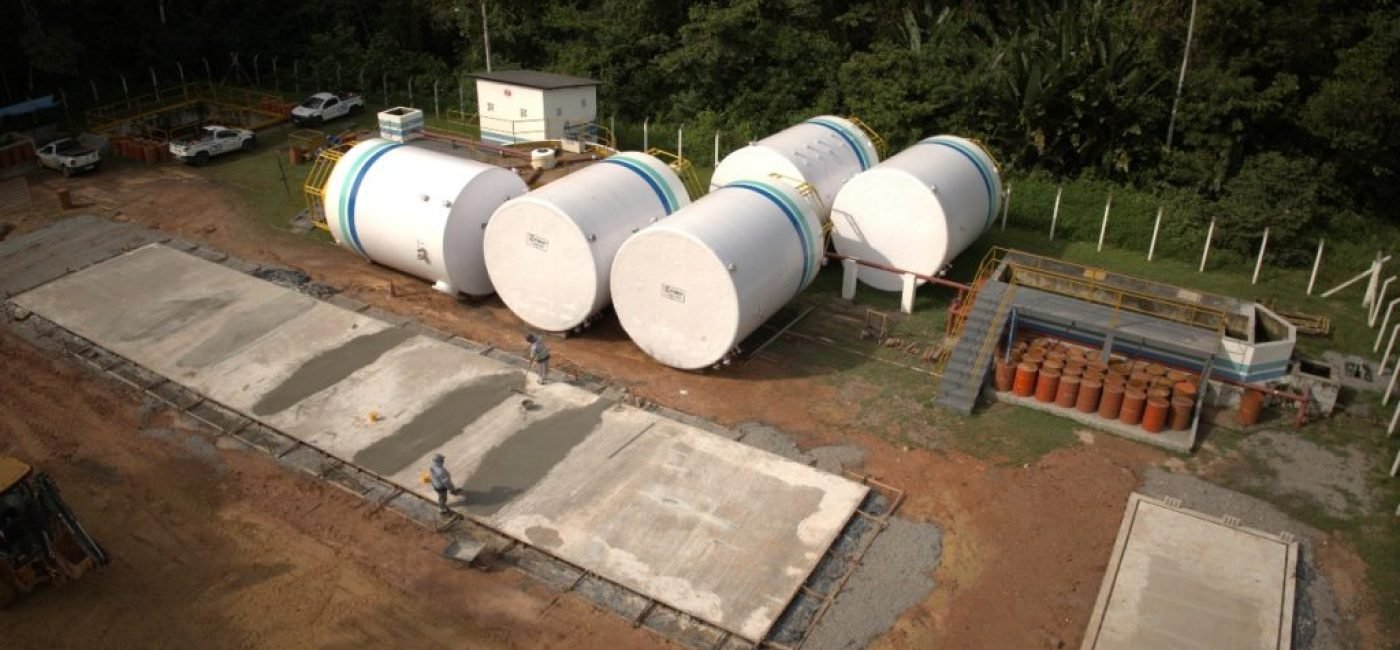Obras de ampliação das ETEs Cabanos I e Pioneiros seguem em ritmo acelerado