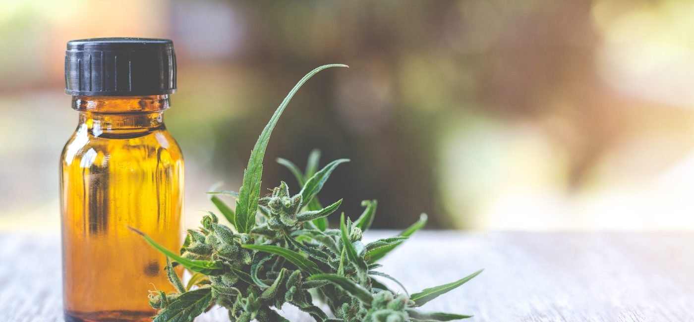 Cannabis oil, CBD oil cannabis extract, Medical cannabis concept.